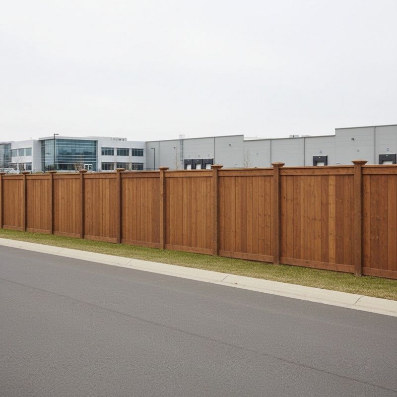 Commercial Fence Construction