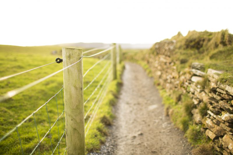Boundary Fence Installation detail