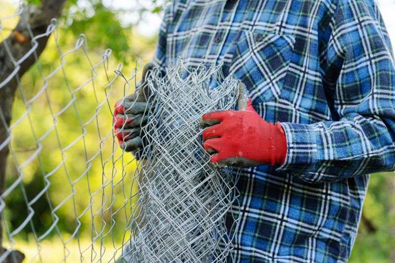 Cyclone Fence Installation detail