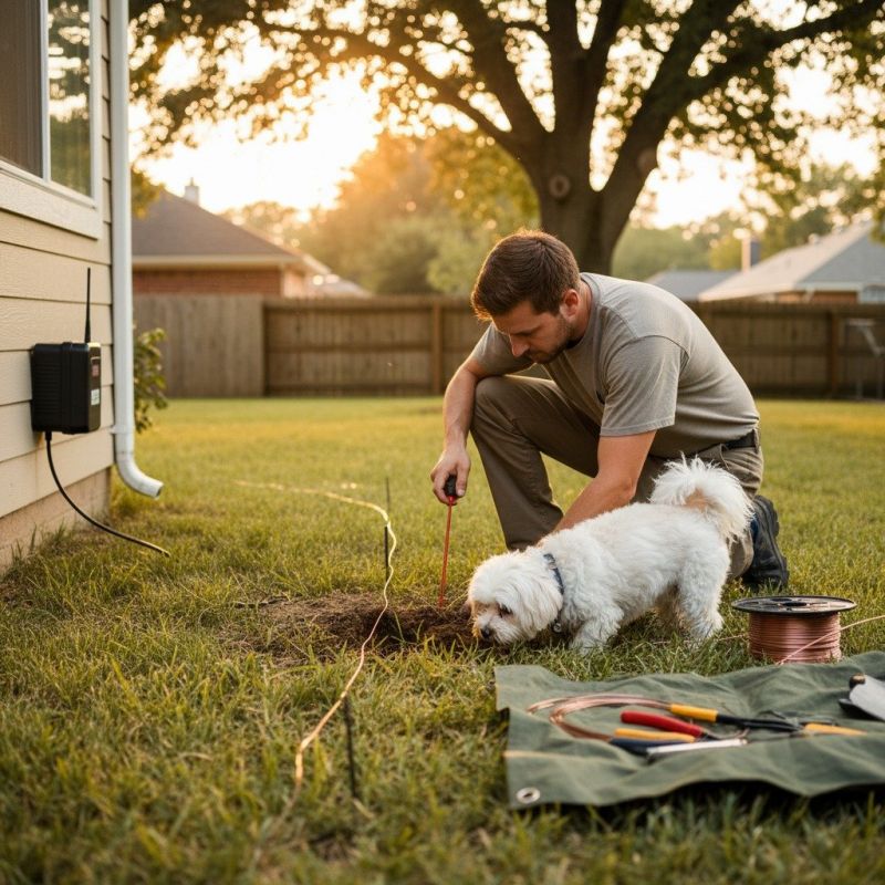 Security Fence Installation